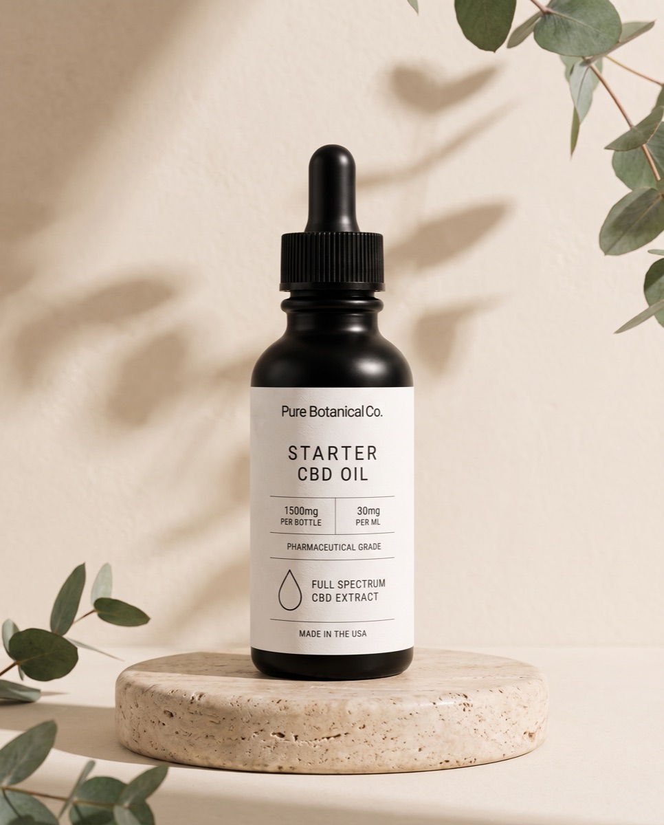 Starter CBD Oil bottle
